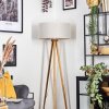 Saladillo floor lamp Ecru, white, 1-light source