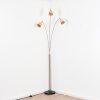 Lindberg floor lamp matt nickel, black, 3-light sources