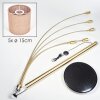Soungou floor lamp brass, black, 5-light sources