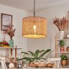 Barcos hanging light, pendant light brown, Ecru, 1-light source