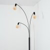 Codecreo floor lamp black, white, 3-light sources