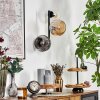 Ripoll globe light, wall light Amber, clear, Smoke-coloured, 3-light sources