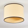Chellas ceiling light Ecru, black, 1-light source