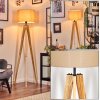 Soungou floor lamp Ecru, black, 1-light source