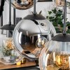 Gastor hanging light, globe light, pendant light Amber, clear, Smoke-coloured, 6-light sources