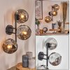 Ripoll globe light, wall light Smoke-coloured, 3-light sources
