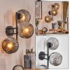 Ripoll globe light, wall light Smoke-coloured, 3-light sources