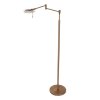 Steinhauer lights Turound floor lamp LED bronze, 1-light source