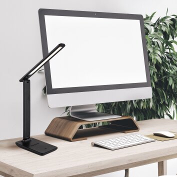 Globo lighting Brighton table lamp LED black, 1-light source