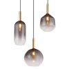 Globo lighting Elisabeth hanging light brass, 6-light sources