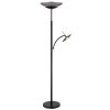 Globo lighting Sophia floodlight, floor lamp LED black, 2-light sources