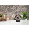 Globo lighting Tuberius table lamp LED black, 2-light sources