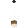 Globo lighting Olga hanging light gold, black, 1-light source