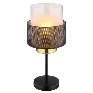 Globo lighting Olga table lamp gold, black, 1-light source