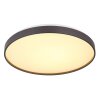 Globo lighting Eclypse ceiling light LED anthracite, white, 1-light source