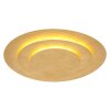 Globo lighting Heda ceiling light LED gold, 1-light source