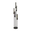 Asila floor lamp black, 5-light sources