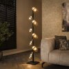 Balor floor lamp black, 8-light sources