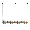 Balor pendant light black, 14-light sources