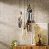 Cocoon pendant light black, 5-light sources