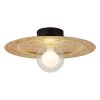 Globo lighting Riga ceiling light black, 1-light source