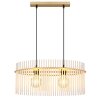 Globo lighting Gorley hanging light gold, 2-light sources