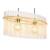 Globo lighting Gorley hanging light gold, 2-light sources