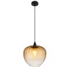 Globo lighting Sander hanging light black, 1-light source