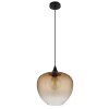 Globo lighting Sander hanging light black, 1-light source