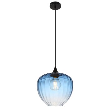 Globo lighting Sander hanging light black, 1-light source