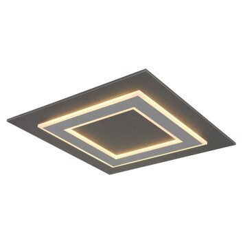 Globo lighting Jayden ceiling light LED anthracite, 1-light source