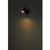 Globo lighting und ceiling light, ceiling spotlight, wall light, wall spotlight LED black, 1-light source
