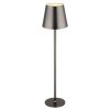 Globo lighting Vannie table lamp LED chrome, black, 1-light source