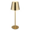 Globo lighting Vannie table lamp LED brass, 1-light source