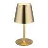 Globo lighting Vannie table lamp LED brass, 1-light source