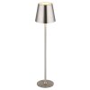 Globo lighting Vannie table lamp LED matt nickel, 1-light source