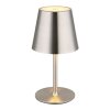 Globo lighting Vannie table lamp LED matt nickel, 1-light source