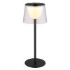 Globo lighting Mariam table lamp LED black, 1-light source