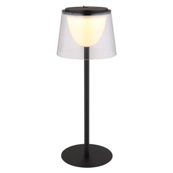 Globo lighting Mariam table lamp LED black, 1-light source