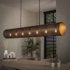 Veran pendant light brown, black, 7-light sources