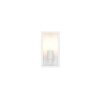 Trio lights Garonne wall light white, 1-light source