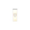 Trio lights Garonne wall light white, 2-light sources