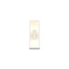 Trio lights Garonne wall light white, 2-light sources