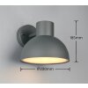 Trio lights ELBE wall light anthracite, 1-light source