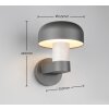 Trio lights FRASER wall light stone appearance, 1-light source
