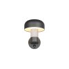 Trio lights FRASER wall light stone appearance, 1-light source, Motion sensor