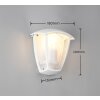Trio lights VENTA wall light white, 1-light source