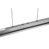 Trio lights Emerson pendant light LED matt nickel, 1-light source