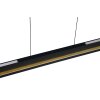Trio lights Emerson pendant light LED black, 1-light source