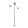 Trio lights Paxton floor lamp chrome, 3-light sources